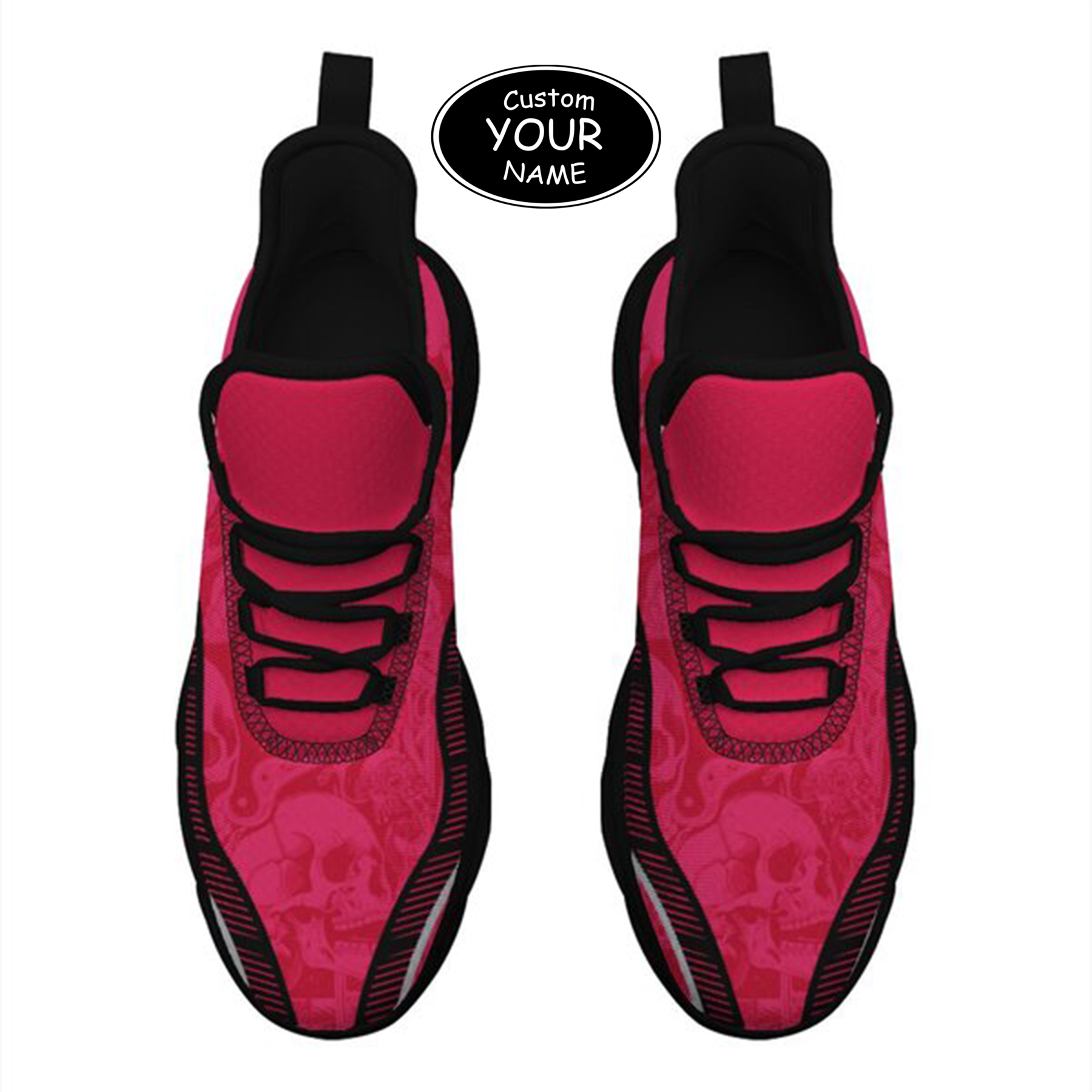 Max Sowl-25-cy-Columbus-3-2, Personalized Ohio State Buckeyes Custom Max Sowl Shoes, Patriotic Running Sneakers, Custom Comfortable Walking Shoes