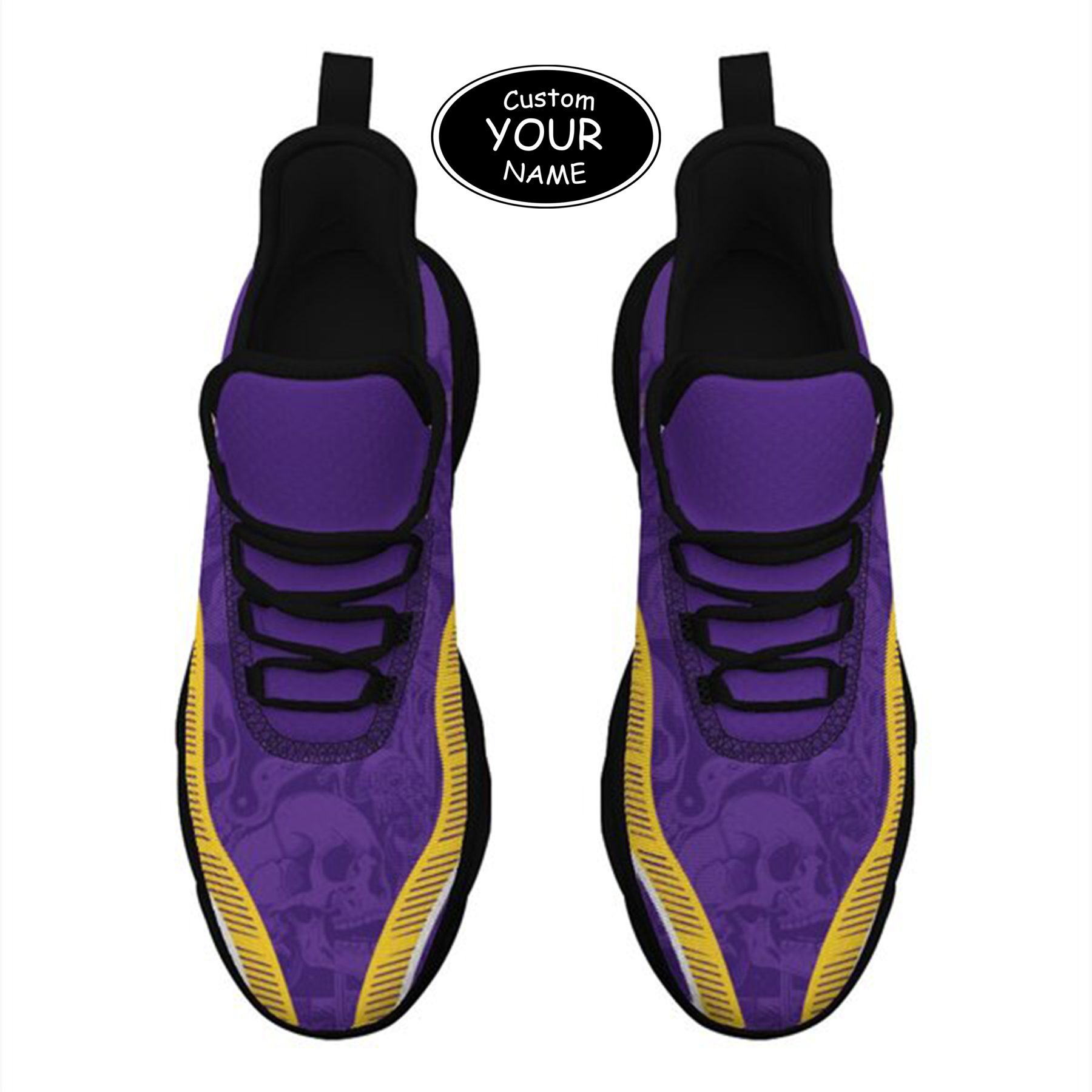 Max Sowl-25-cy-Baton Rouge-6-2, Personalized LSU Tigers Custom Max Sowl Shoes, Patriotic Running Sneakers, Custom Comfortable Walking Shoes