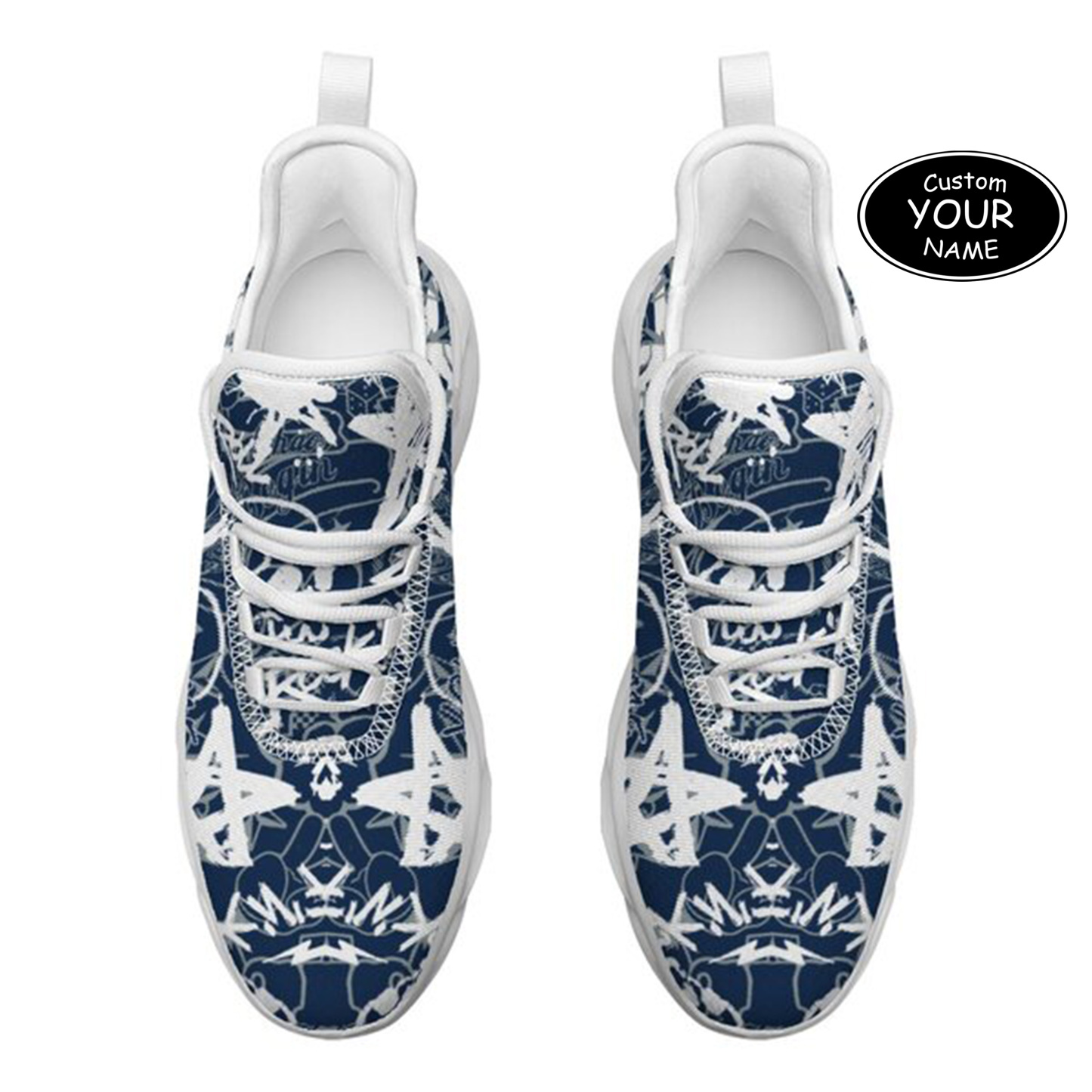 Max Sowl-25-yy-Dallas-9-8, Personalized Dallas Sneakers, Custom Breathable Walking Shoes, Patriotic Running Shoes