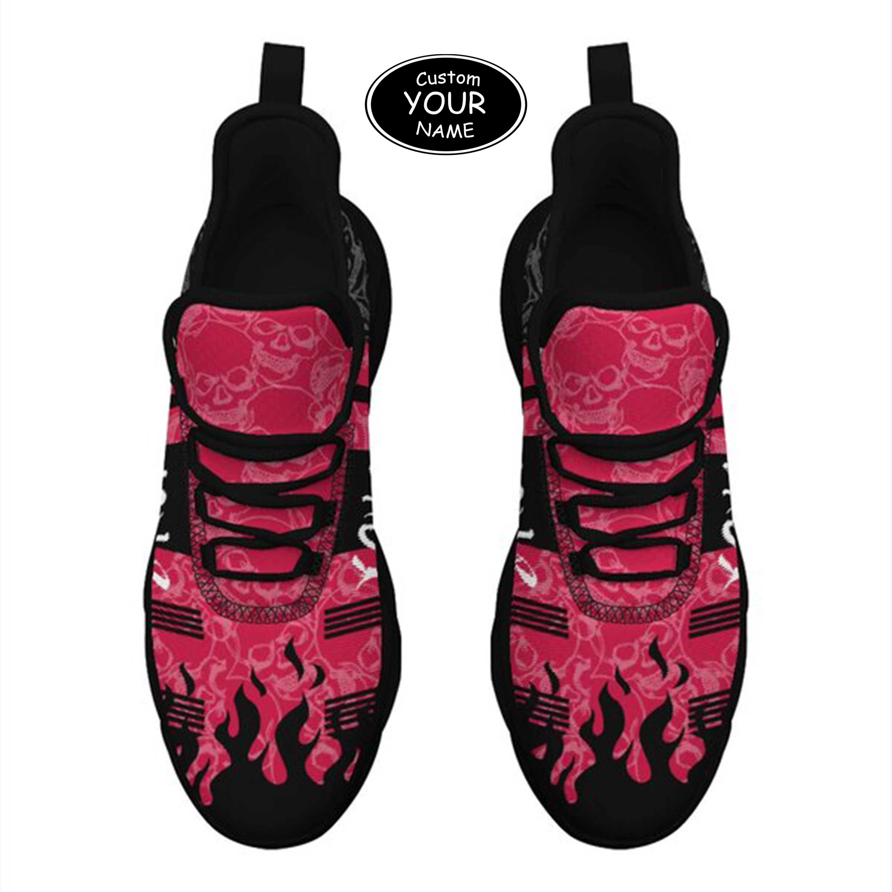 Max Sowl-25-yy-Columbus-3-3, Personalized Ohio State Buckeyes Custom Max Sowl Shoes, Patriotic Running Sneakers, Custom Comfortable Walking Shoes