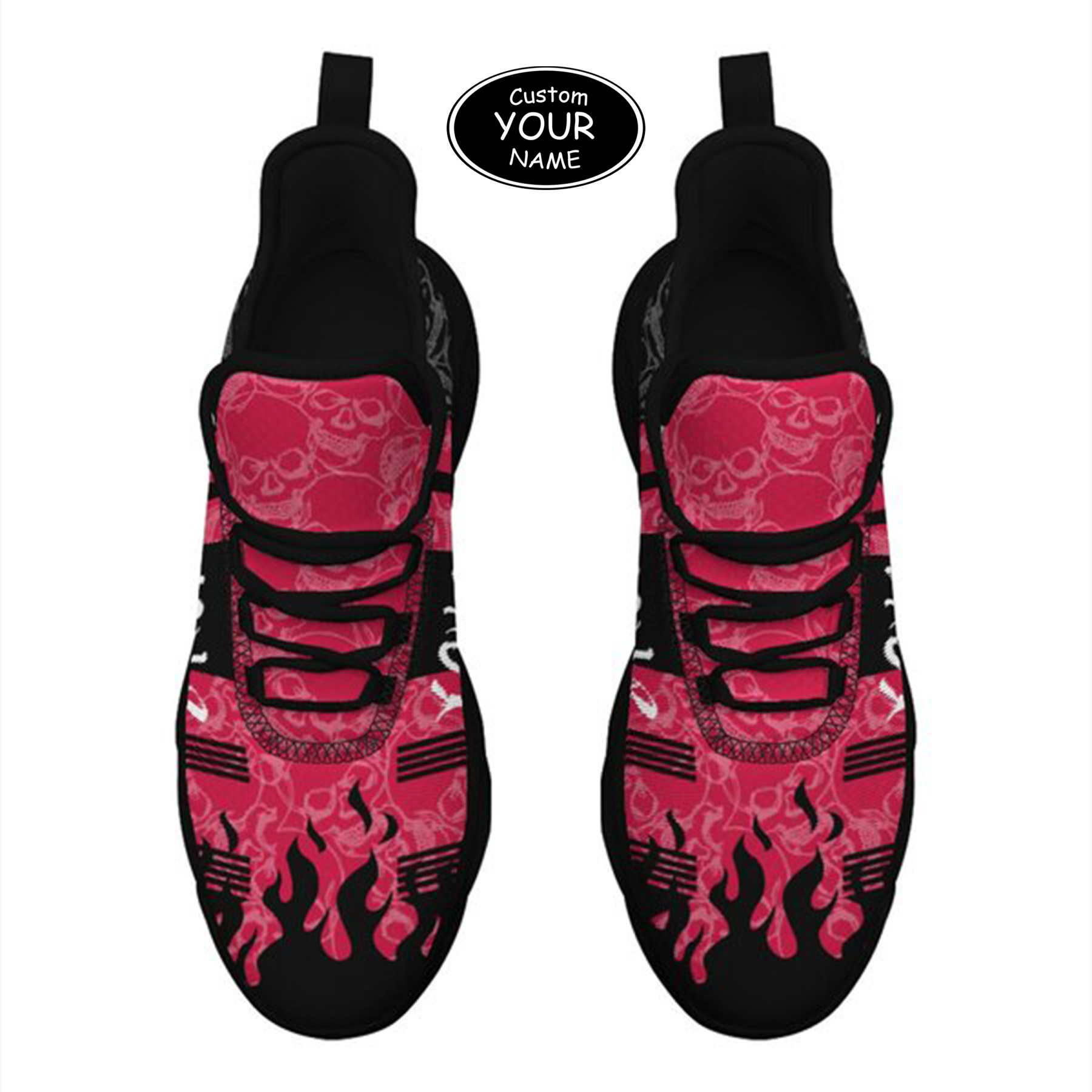 Max Sowl-25-yy-Columbus-3-3, Personalized Ohio State Buckeyes Custom Max Sowl Shoes, Patriotic Running Sneakers, Custom Comfortable Walking Shoes