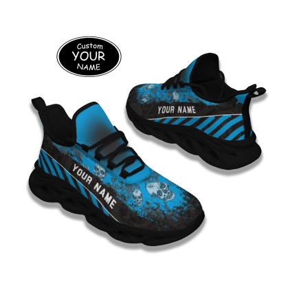 Personalized  Carolina Sneakers, Custom Breathable Walking Shoes, Patriotic Running Shoes,Max Sowl-25-cy-Carolina-5-2