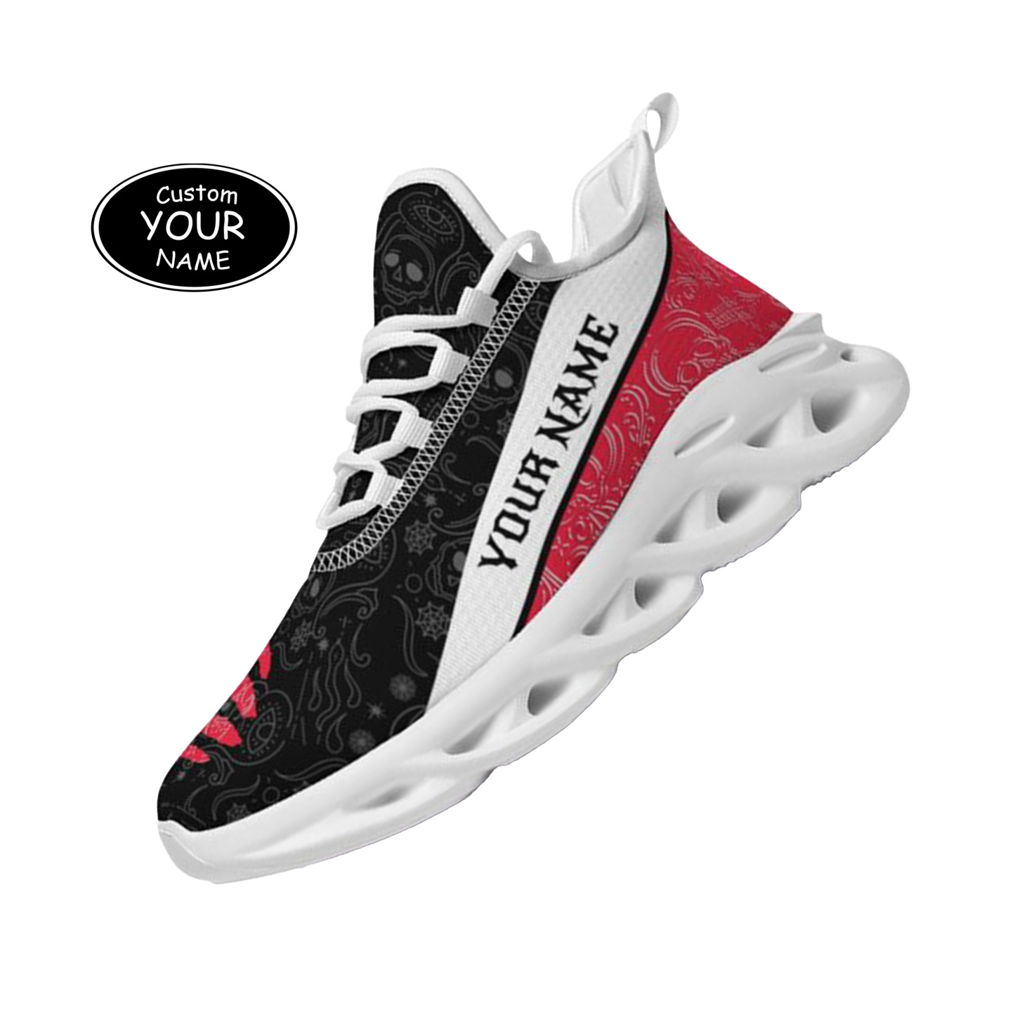 Max Sowl-25-yy-Cincinnati-24-2, Personalized Cincinnati Bearcats Custom Max Sowl Shoes, Patriotic Running Sneakers, Custom Comfortable Walking Shoes