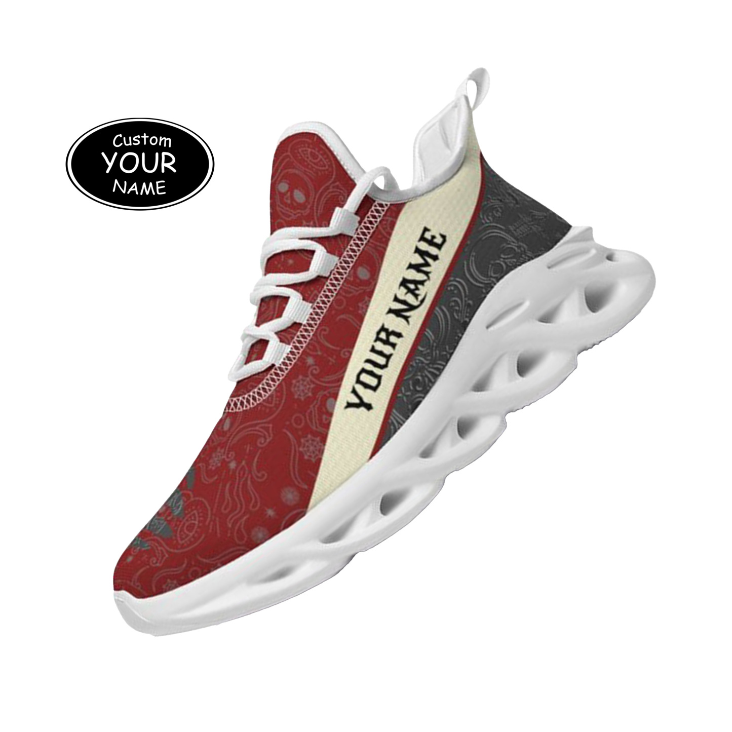 Max Sowl-25-yy-Norman-4-2, Personalized Oklahoma Sooners Custom Max Sowl Shoes, Patriotic Running Sneakers, Custom Comfortable Walking Shoes