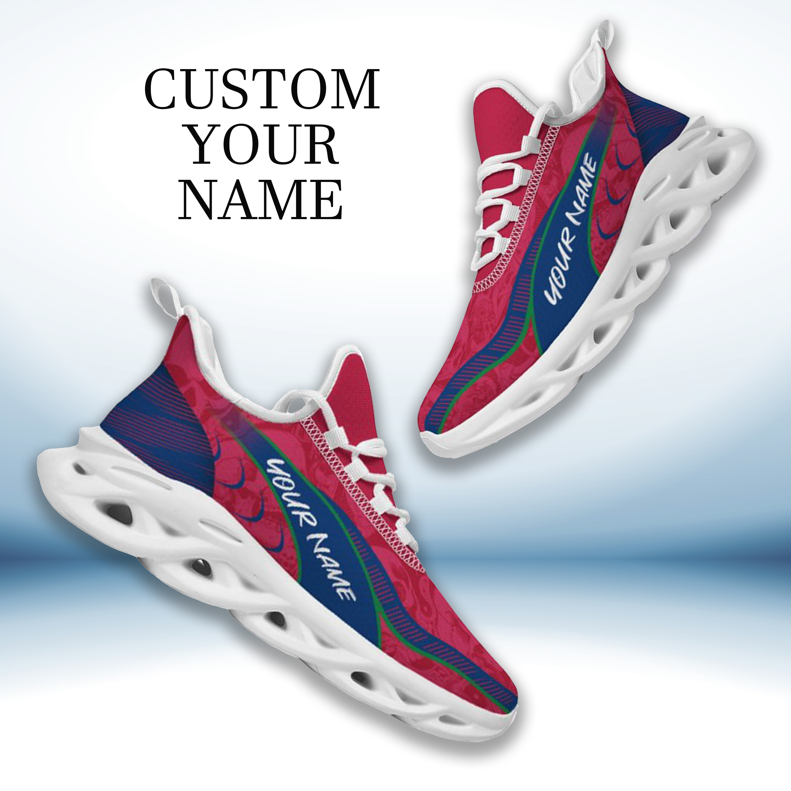 Max Sowl-25-cy-Fresno-18-2, Personalized Fresno State Bulldogs Custom Max Sowl Shoes, Patriotic Running Sneakers, Custom Comfortable Walking Shoes