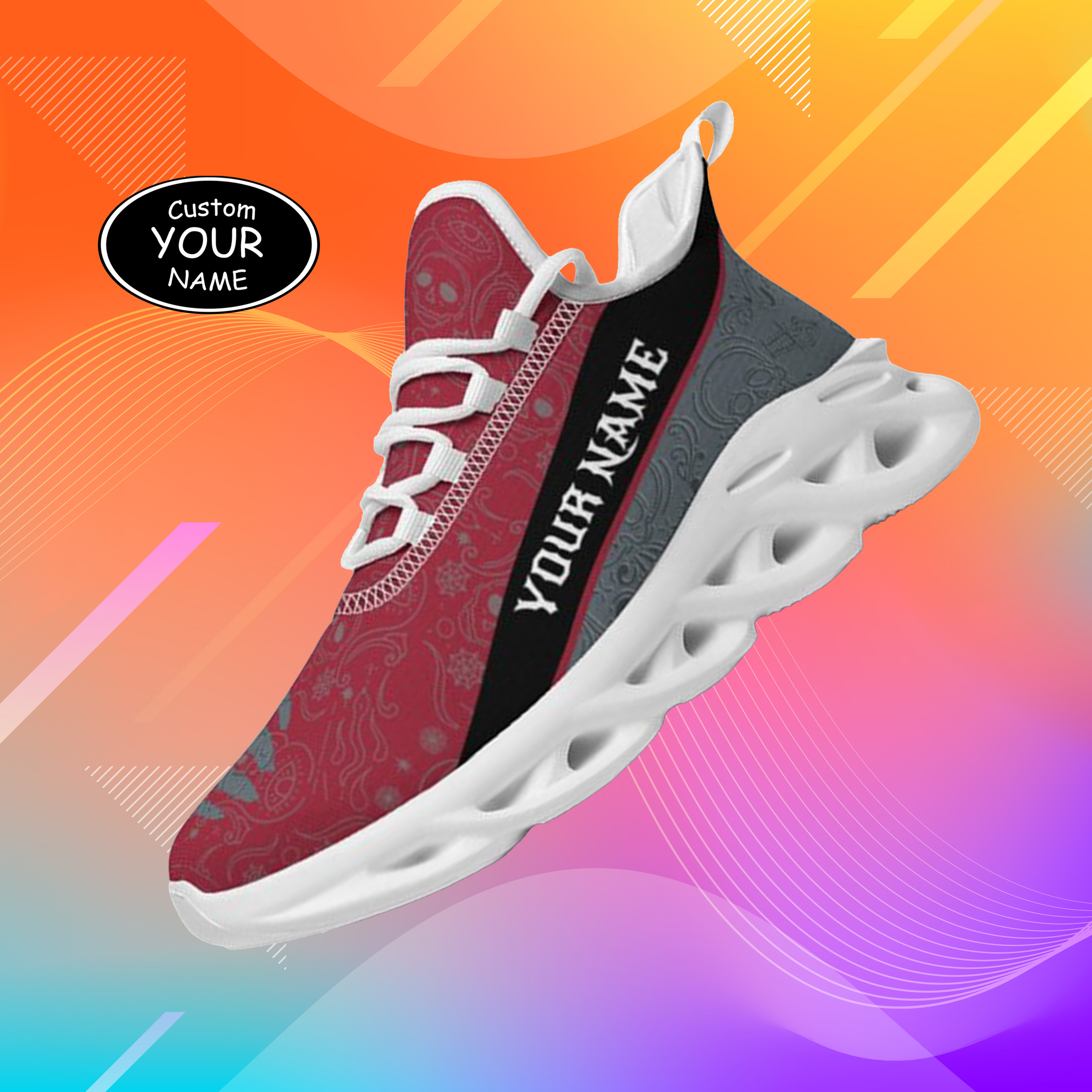 Max Sowl-25-yy-Pullman-10-2, Personalized Washington State Cougars Custom Max Sowl Shoes, Patriotic Running Sneakers, Custom Comfortable Walking Shoes