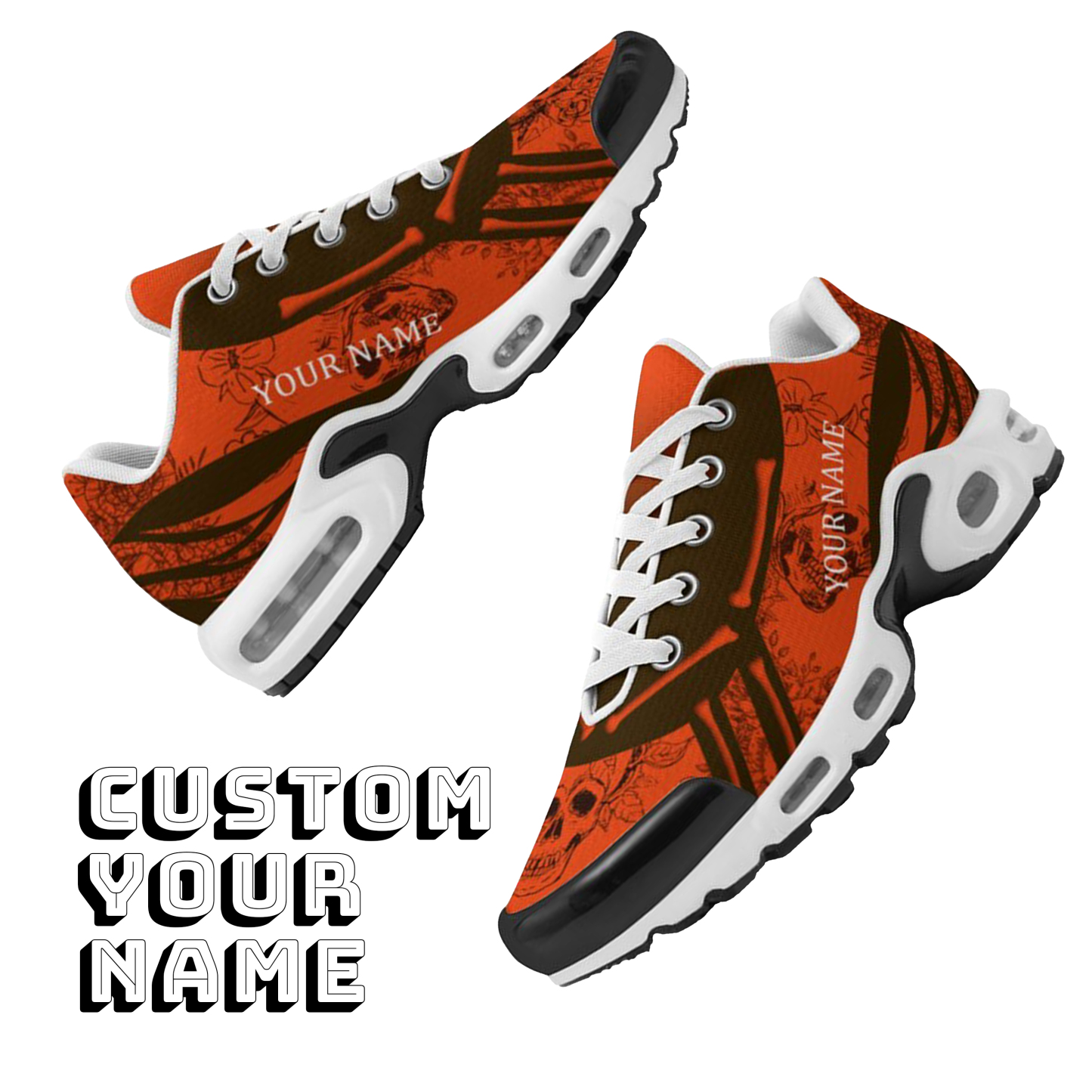 TN-25-cy-Cleveland-8-1，Personalized  Cleveland Sneakers, Custom Breathable Walking Shoes, Patriotic Running Shoes