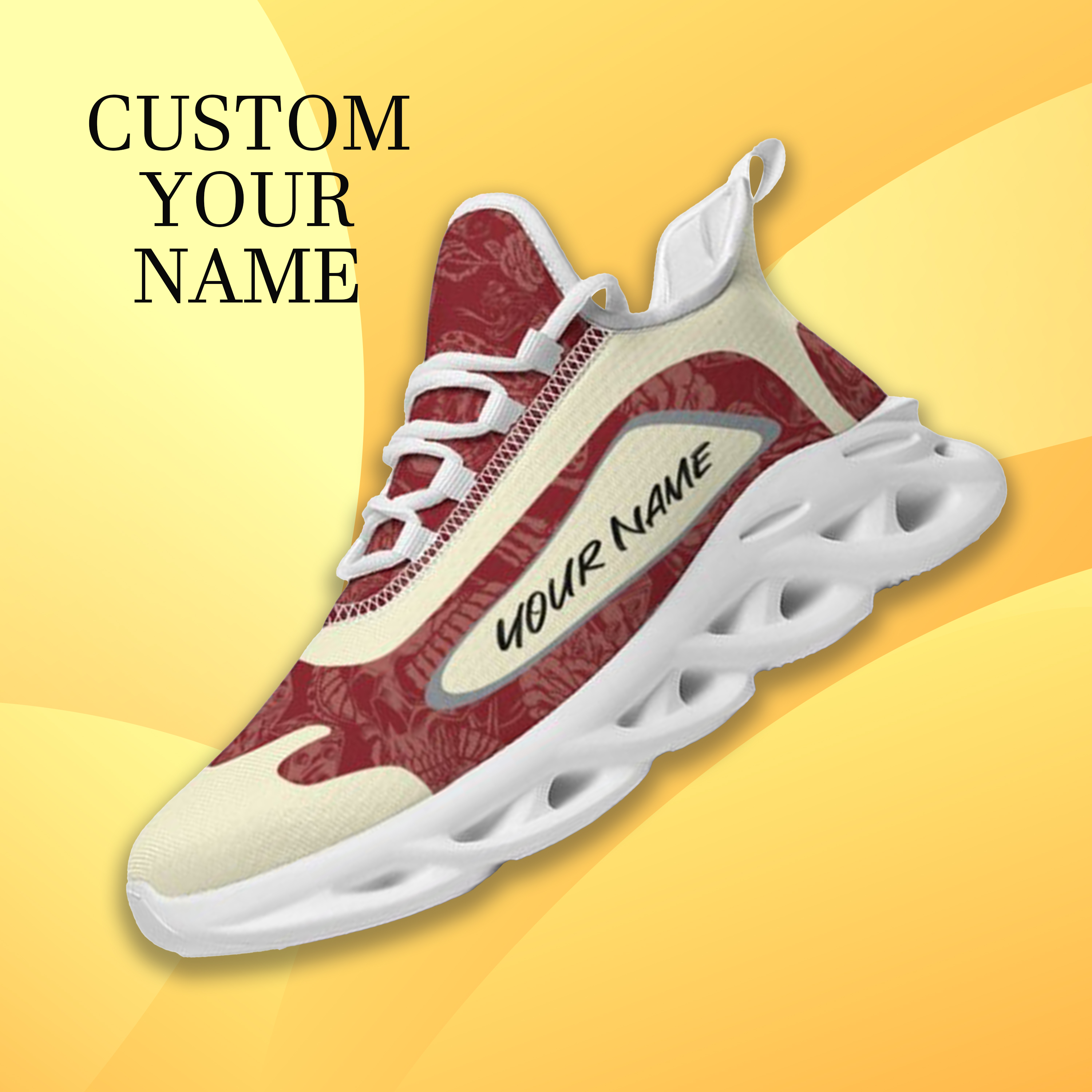 Max Sowl-25-cy-Norman-4-3, Personalized Oklahoma Sooners Custom Max Sowl Shoes, Patriotic Running Sneakers, Custom Comfortable Walking Shoes