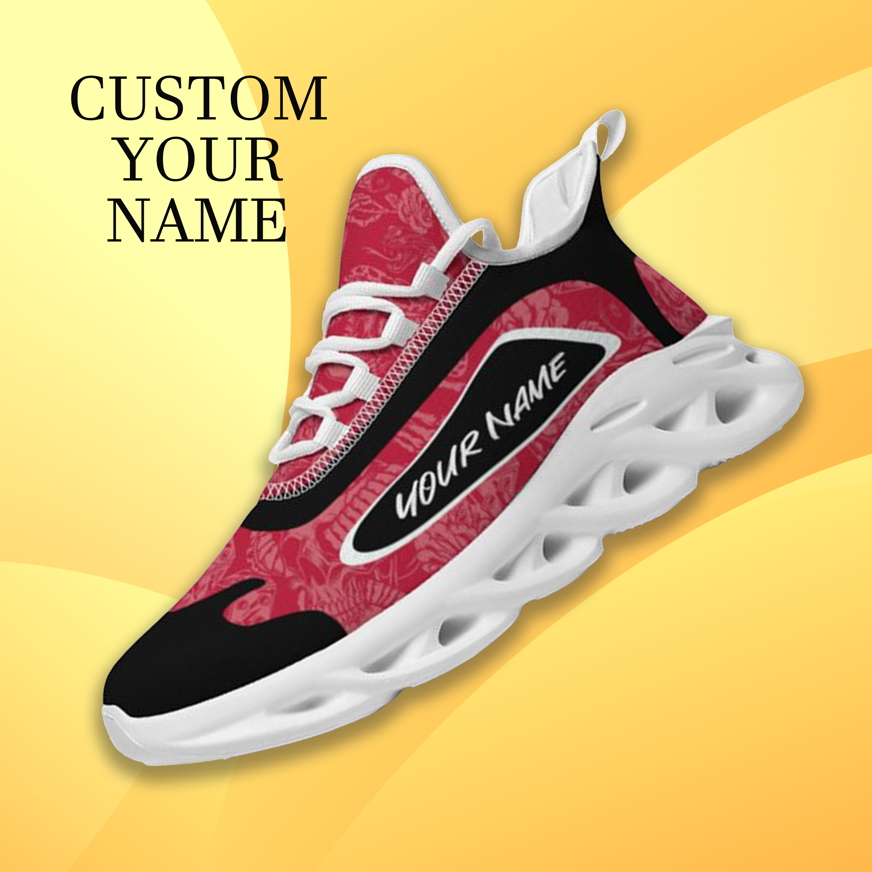 Max Sowl-25-cy-Athens-8-3, Personalized Georgia Bulldogs Custom Max Sowl Shoes, Patriotic Running Sneakers, Custom Comfortable Walking Shoes