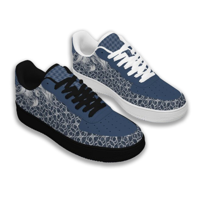 Air Force 1-25-cy-Quiet Luxe-4, Personalized Light Luxury Vintage Sneakers, Breathable Running Shoes, Printed Luxury-inspired Design, Anti-Slip Athletic Shoes, Lightweight Walking Sneakers