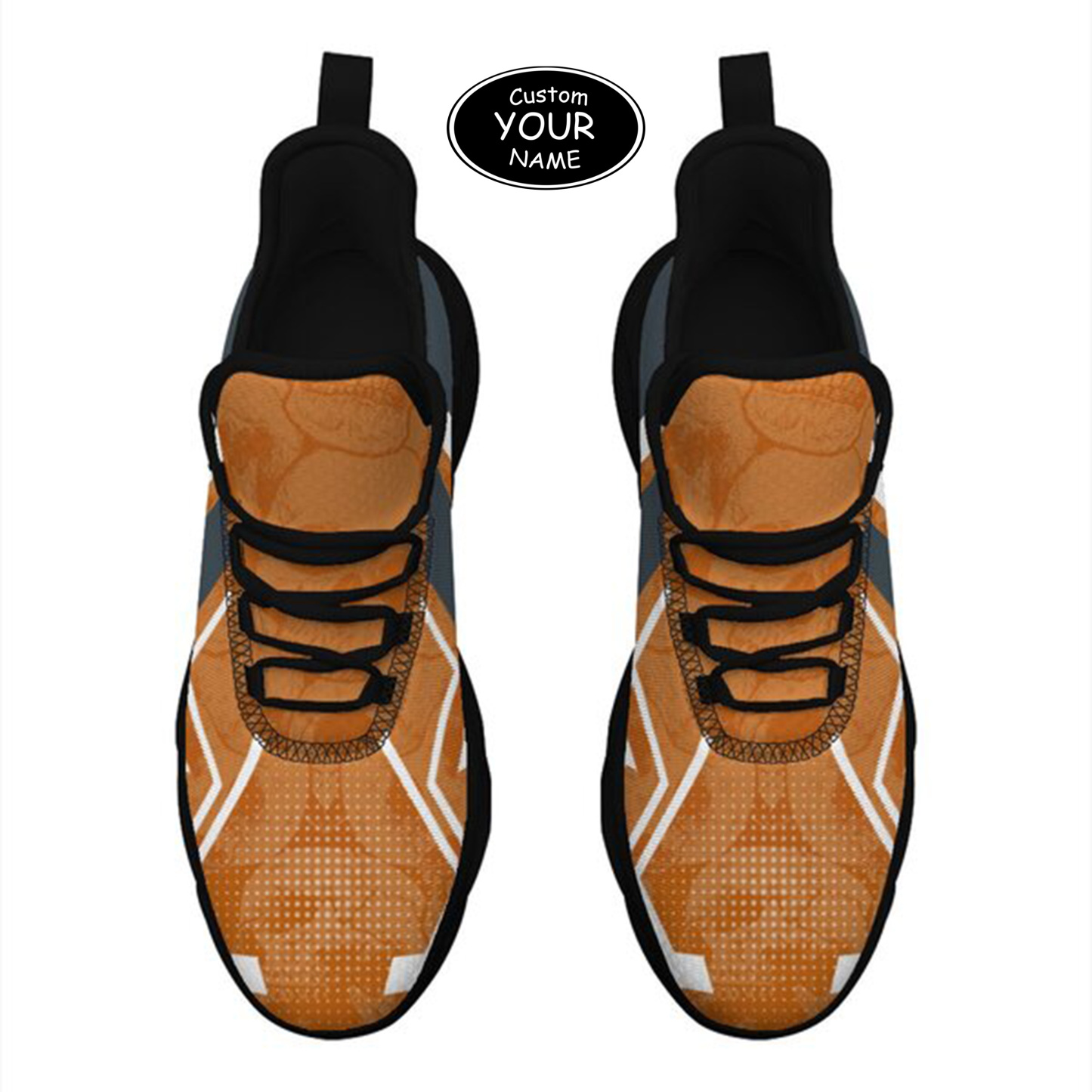 Max Sowl-25-yy-Austin-9-5, Personalized Texas Longhorns Custom Max Sowl Shoes, Personalized Skull Sport Footwear, Custom Color-Blocked Running Shoes