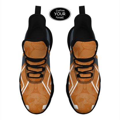 Max Sowl-25-yy-Austin-9-5, Personalized Texas Longhorns Custom Max Sowl Shoes, Personalized Skull Sport Footwear, Custom Color-Blocked Running Shoes