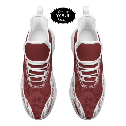 Max Sowl-25-cy-College Station-16-2, Personalized Texas A&M Aggies Custom Max Sowl Shoes, Patriotic Running Sneakers, Custom Comfortable Walking Shoes