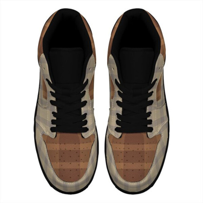 Jordan 1-25-yy-Quiet Luxe-8, Personalized Light Luxury Vintage Sneakers, Custom Patchwork Design, Light Breathable, Casual Walking Shoes, Fashion Sneakers