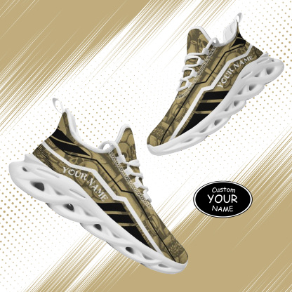 Personalized UCF Knights Custom Max Sowl Shoes, Patriotic Running Sneakers, Custom Comfortable Walking Shoes