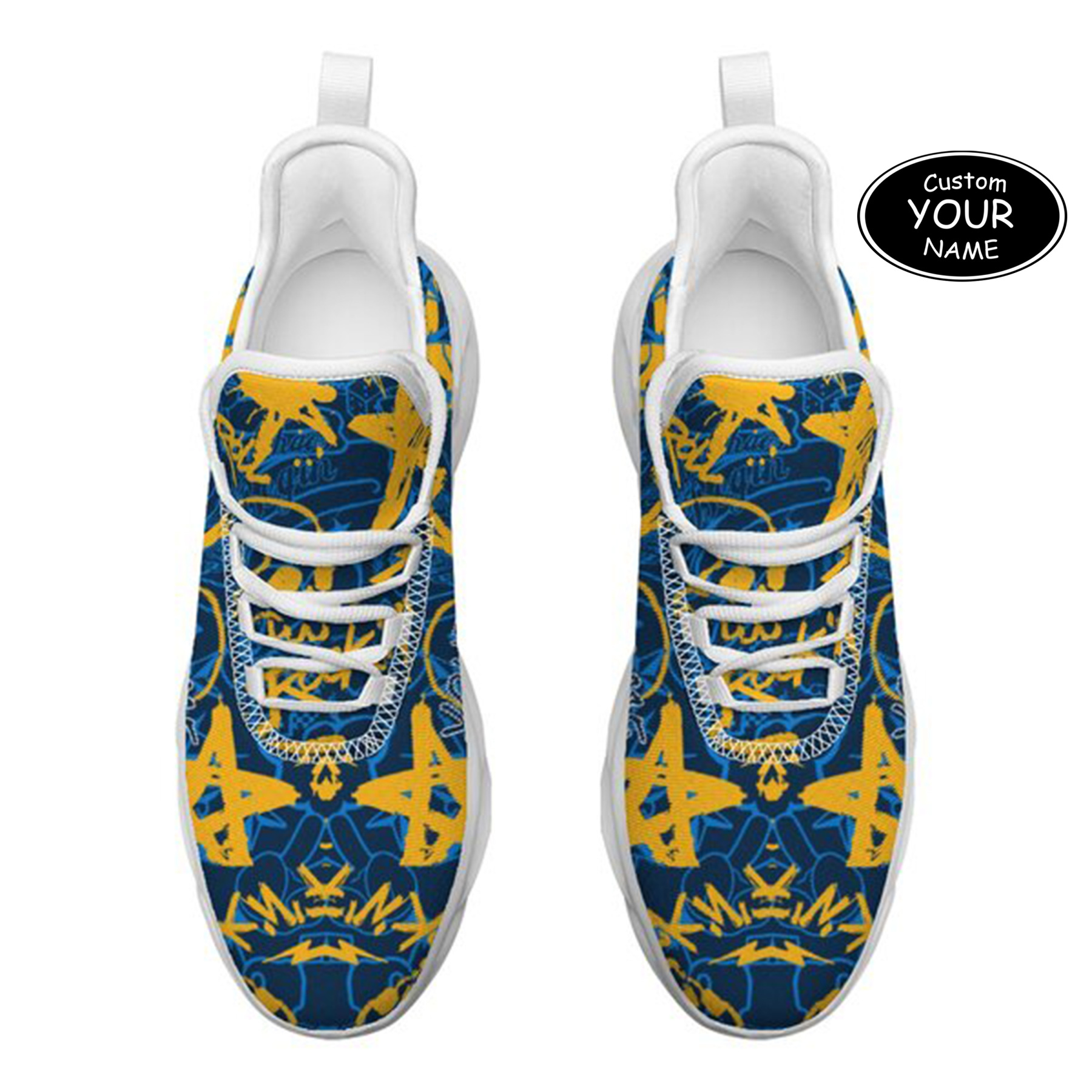 Max Sowl-25-yy-Los Angeles-22-8, Personalized Los Angeles Sneakers, Custom Breathable Walking Shoes, Patriotic Running Shoes