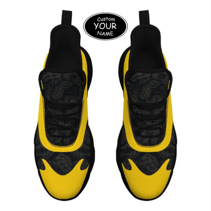 Max Sowl-25-cy-Iowa City-25-3, Personalized Iowa Hawkeyes Custom Max Sowl Shoes, Patriotic Running Sneakers, Custom Comfortable Walking Shoes