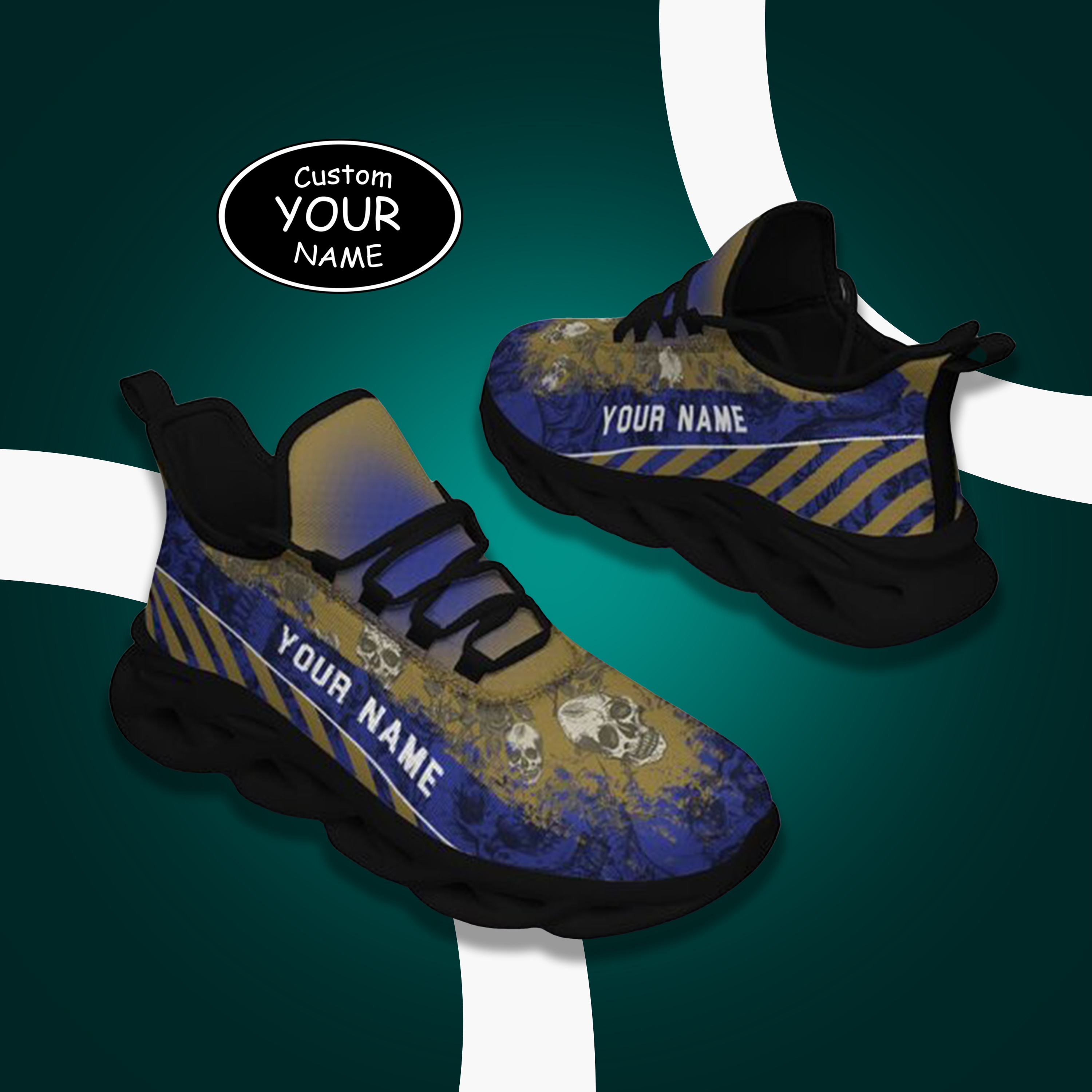 Personalized  Atlanta Sneakers, Custom Breathable Walking Shoes, Patriotic Running Shoes,Max Sowl-25-cy-Atlanta-3-2