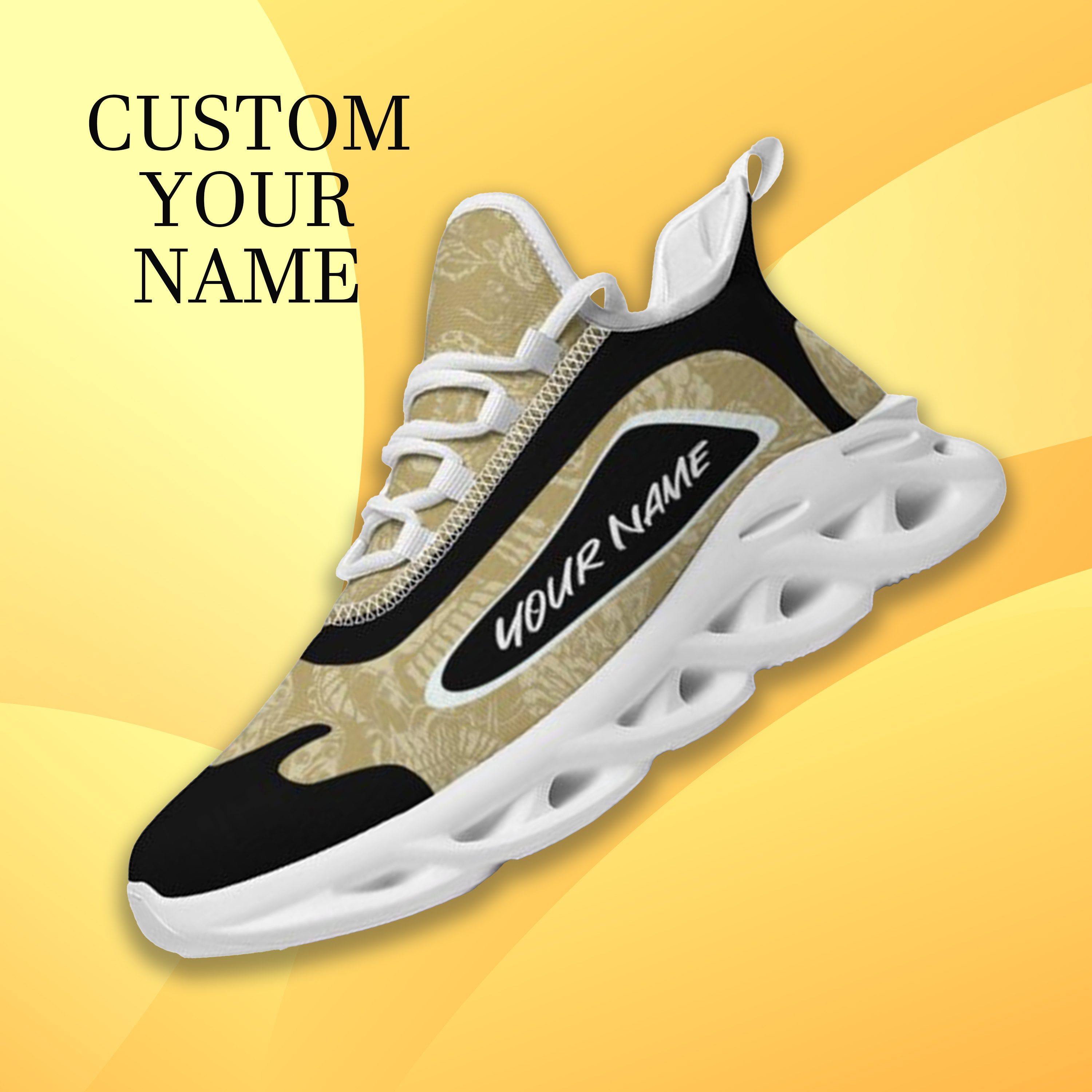 Max Sowl-25-cy-Orlando-11-3, Personalized UCF Knights Custom Max Sowl Shoes, Patriotic Running Sneakers, Custom Comfortable Walking Shoes