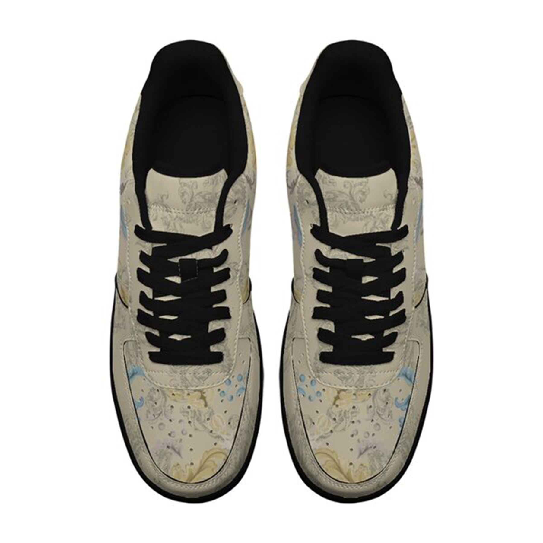 Air Force 1-25-cy-Quiet Luxe-6, Personalized Light Luxury Vintage Sneakers, Breathable Running Shoes, Printed Luxury-inspired Design, Anti-Slip Athletic Shoes, Lightweight Walking Sneakers