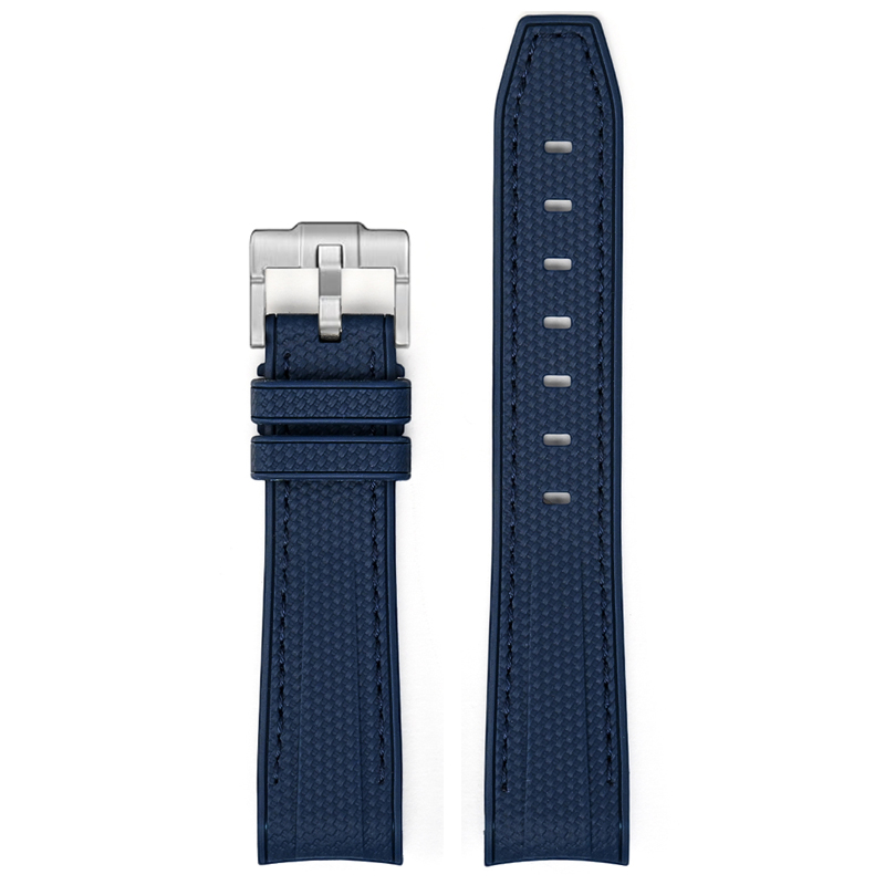 F‌or Swatch Omega Straps MoonSwatch Mission to the Super Blue Moonphase Rubber watch band