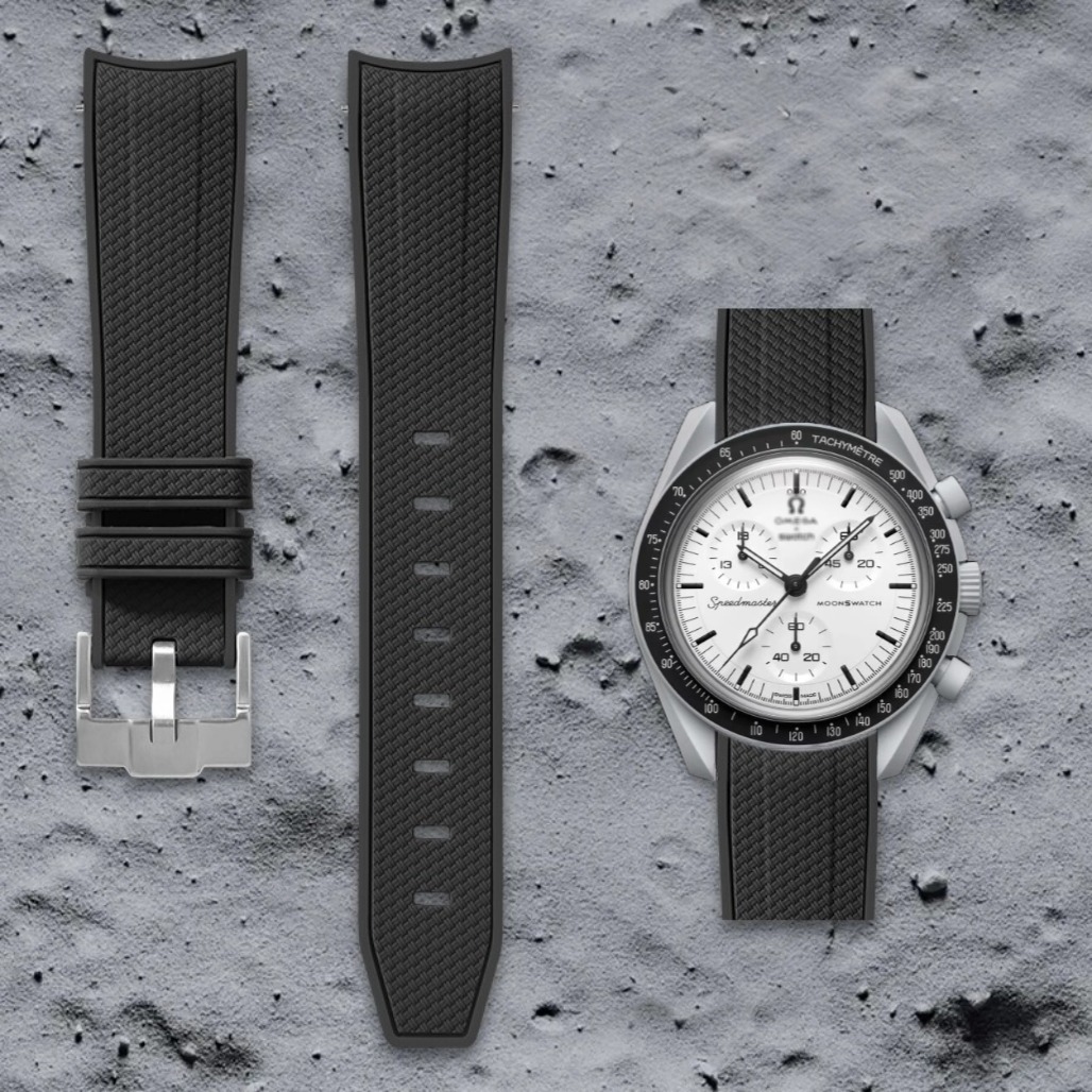 For Compatible With Swatch x Omega Earth Phase Watch Strap moonswatch