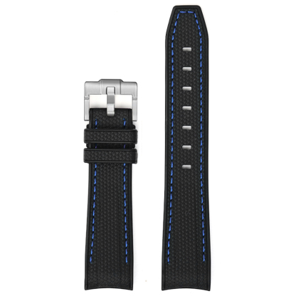 F‌or Swatch Omega Straps MoonSwatch Mission to the Super Blue Moonphase Rubber watch band