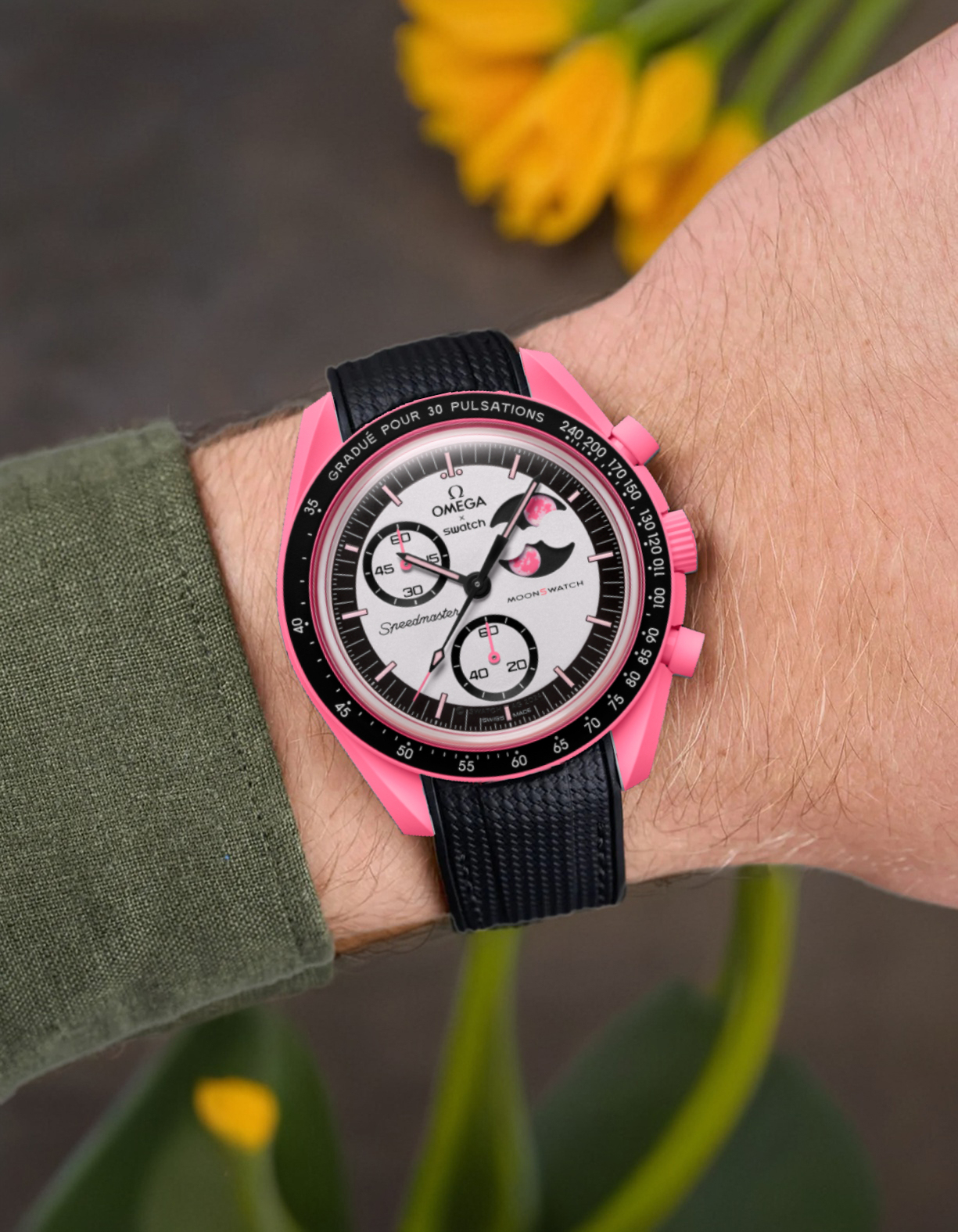  swatch oemga strap