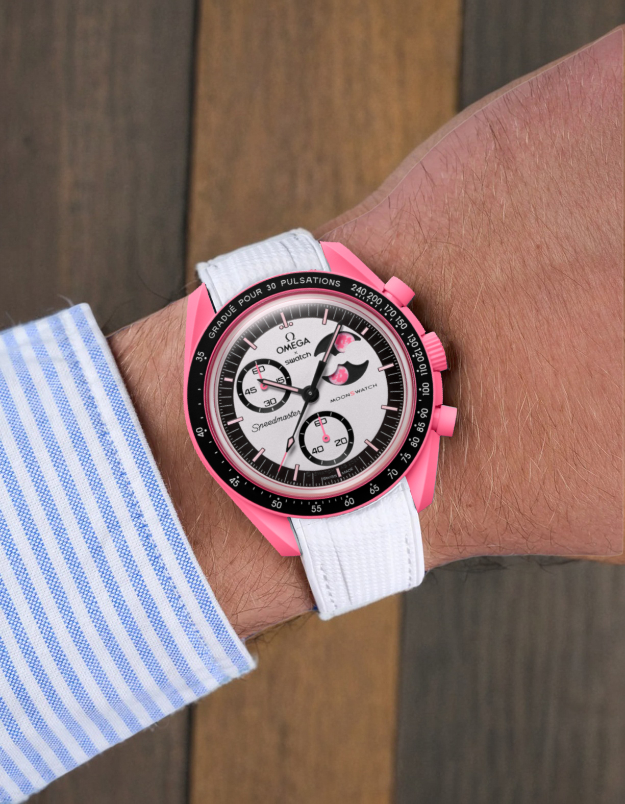  swatch oemga strap