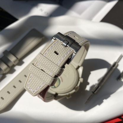 For Swatch Omega  Rubber Nylon Woven Strap moomswatch MISSION TO SATURN watch band