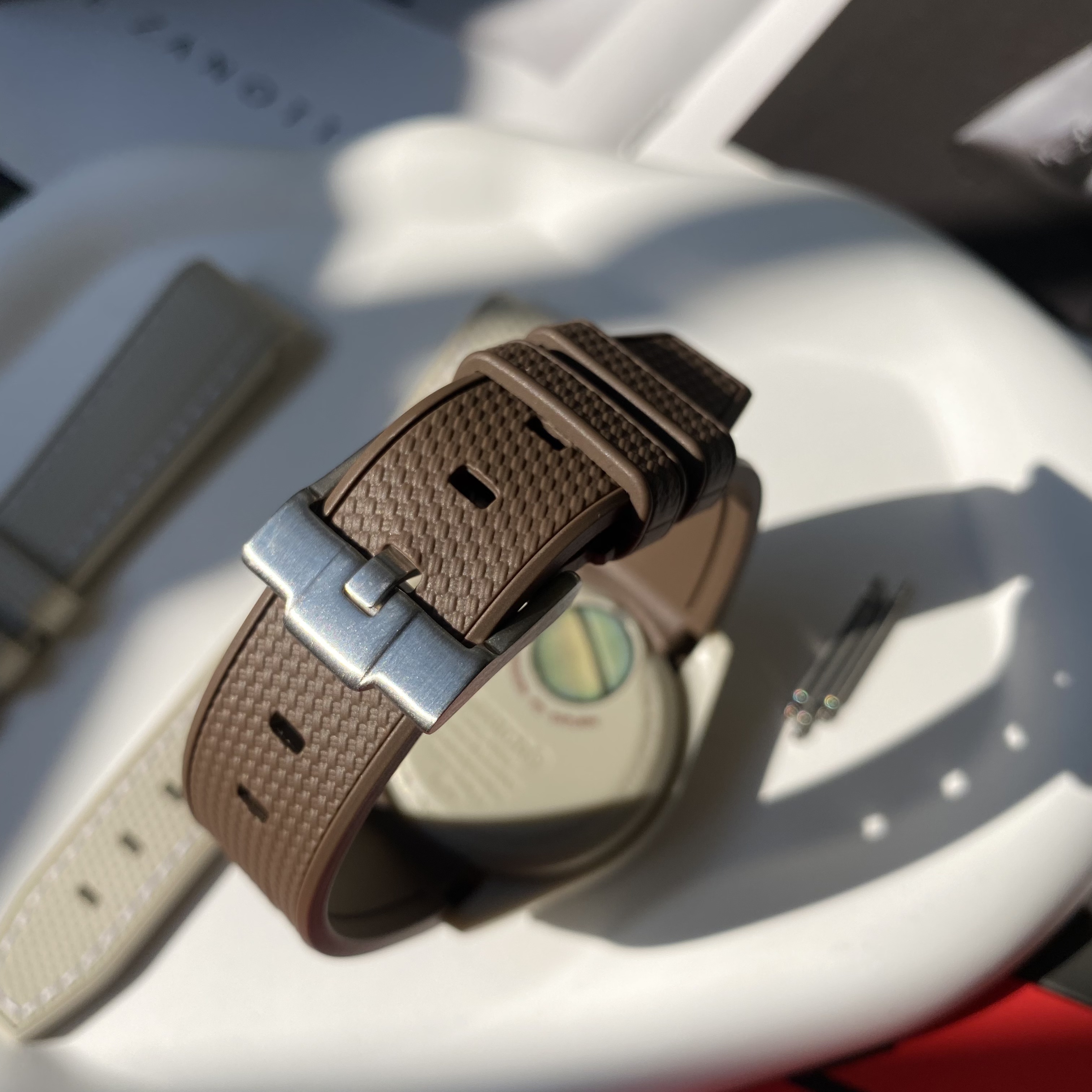 For Swatch Omega  Rubber Nylon Woven Strap moomswatch MISSION TO SATURN watch band