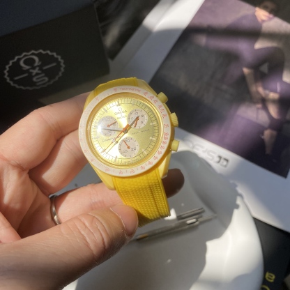 FOR Swatch Omega Strap Rubber Moonswatch MISSION TO THE SUN  Straps