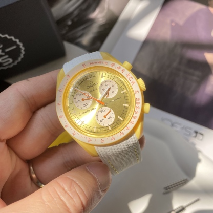 FOR Swatch Omega Strap Rubber Moonswatch MISSION TO THE SUN  Straps