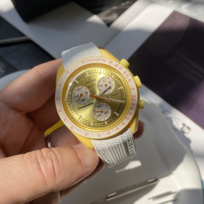 FOR Swatch Omega Strap Rubber Moonswatch MISSION TO THE SUN  Straps