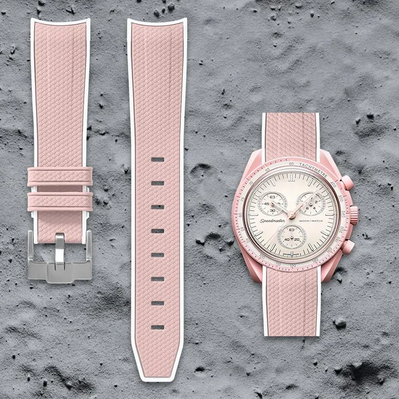 Swatch Omega Collaboration Watch with Quick Release Strap, 1995 Snoopy on the Moon Edition