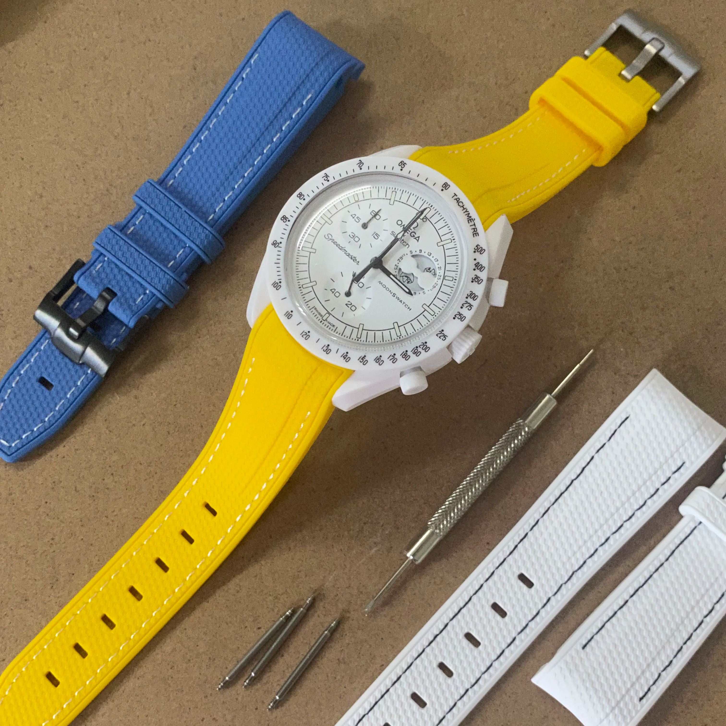 Swatch omega snoopy straps MOONSWATCH RUBBER watch band