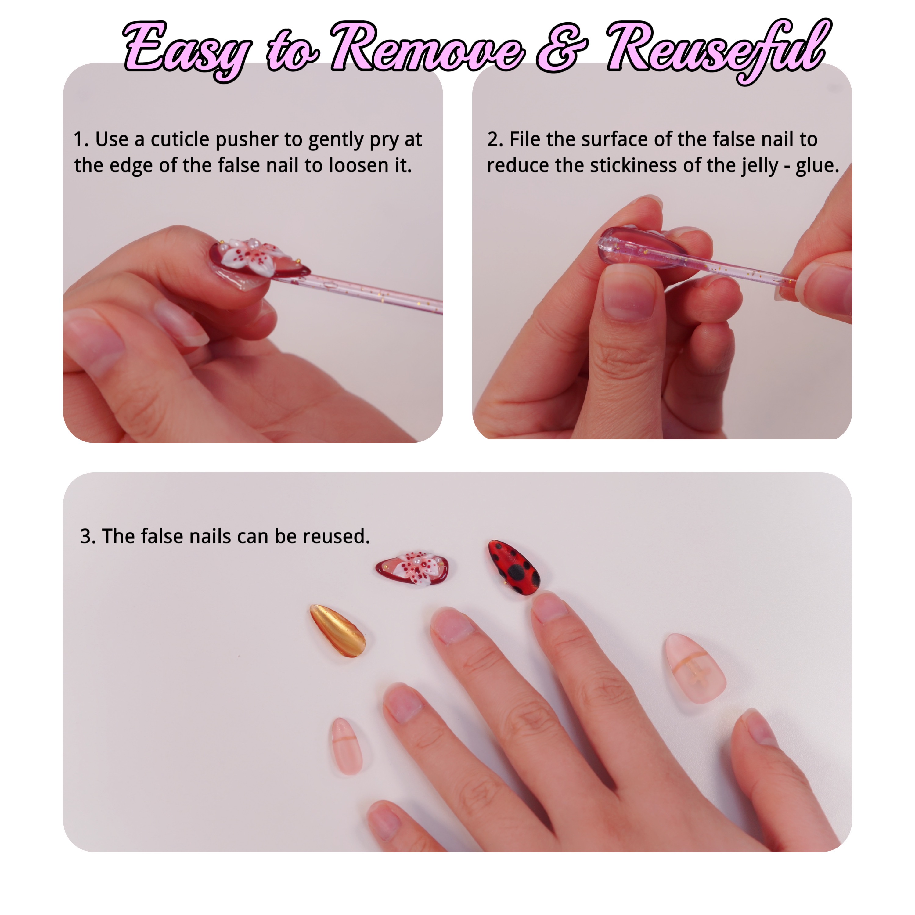 Gilded Butterfly Ink Jade Press-On Nails | Long Stiletto Shape