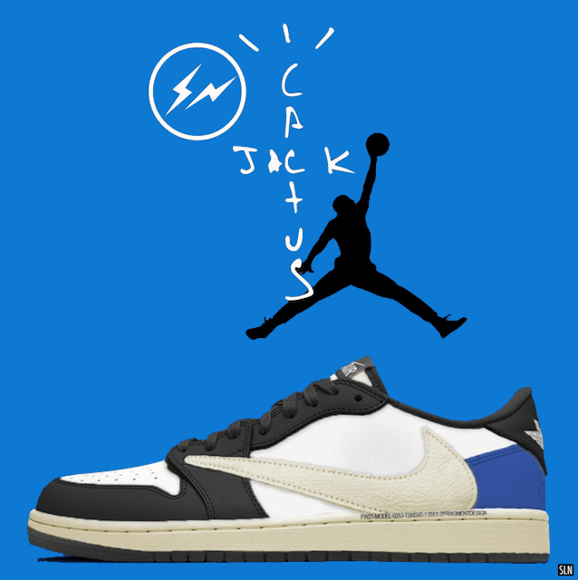 [Direct delivery genuine product guarantee from overseas staff! ] Japan unreleased model] TRAVIS SCOTT X FRAGMENT DESIGN X AIR JORDAN 1 LOW DM7866-140 [Free shipping cash on delivery]