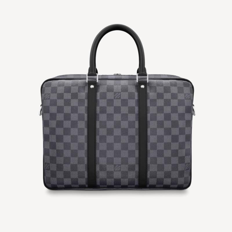 LOUIS VUITTON Handbag Business Bag Long Wallet 2-Piece Set Value N41718+M61864