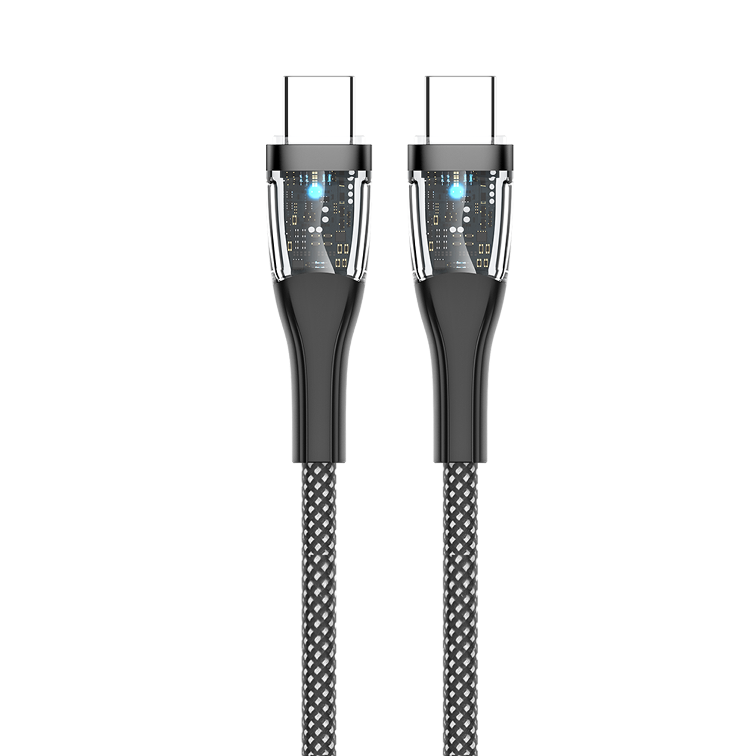 UFK Prime USB-C to USB-C Cable (66W, Upcycled-Braided) 