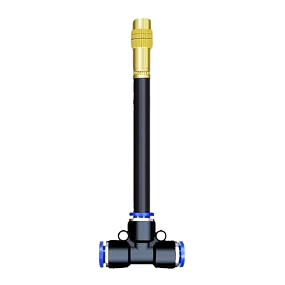 Sistema Automático de Riego para Jardín en Arco de 360°, Kit de Sistema de Riego Goteo Mejorado, Kit de Riego DIY para Estufas, Patios, Céspedes y Camas de Jardín Elevadas (16.4 FT)