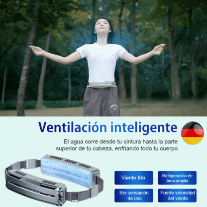 Ventilador de cintura inteligente