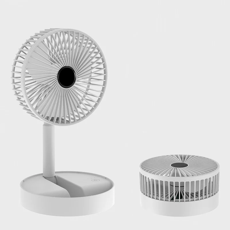 Ventilador de Escritorio Telescópico Plegable Recargable por USB