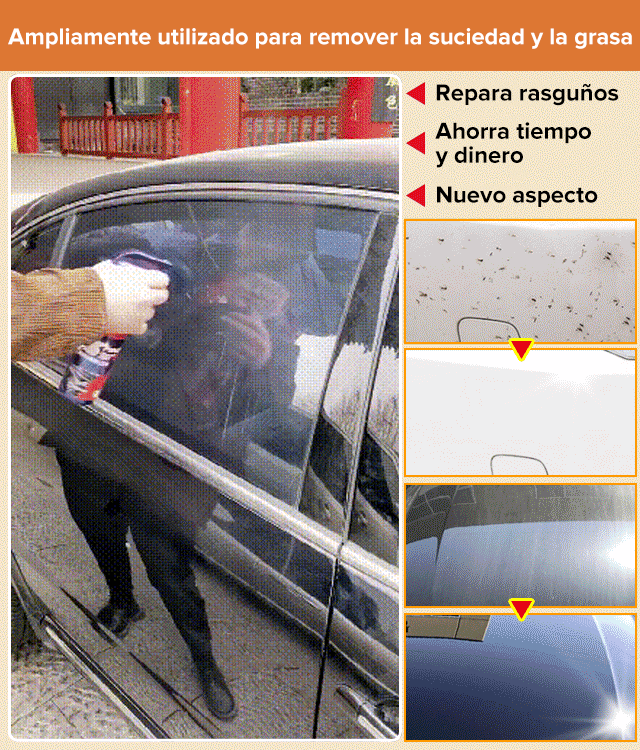 Spray de Recubrimiento para Automóvil de Alta Protección Rápida 3 en 1