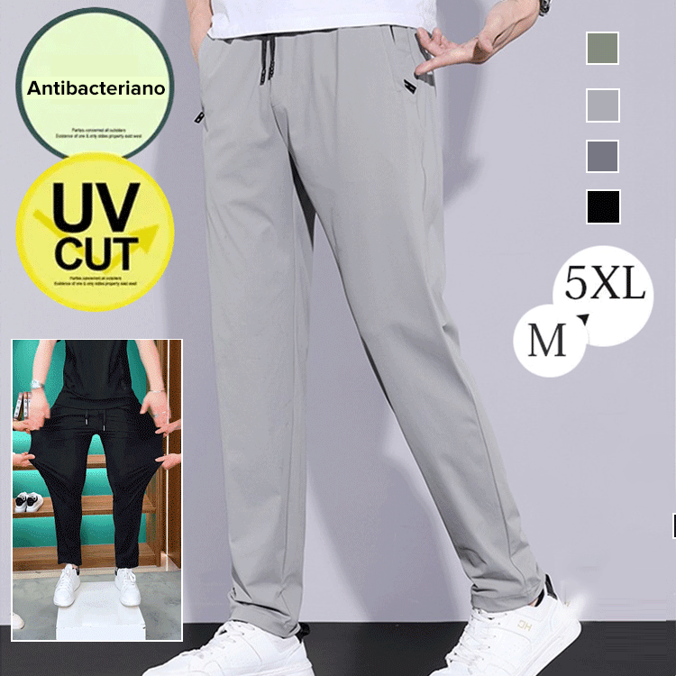 Verano pantalones de seda de hielo ultra delgados y transpirables