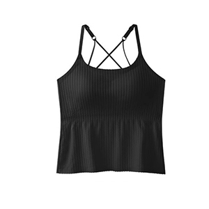 【Cubrir el abdomen y adelgazar】Camiseta con almohadilla para el pecho que no se desplaza.