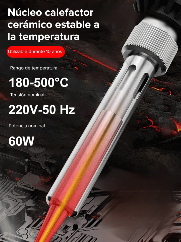 Juego de herramientas de reparación de lápiz de soldadura eléctrica industrial