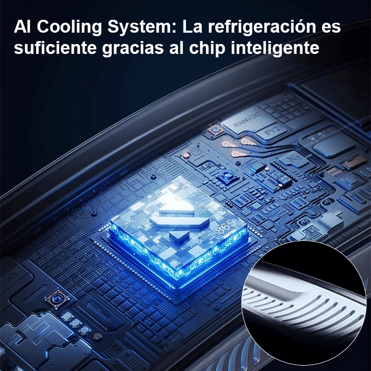 Ventilador de cintura inteligente