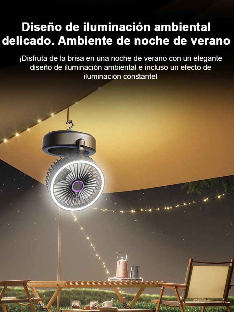 Nuevo ventilador USB de escritorio plegable para el hogar.