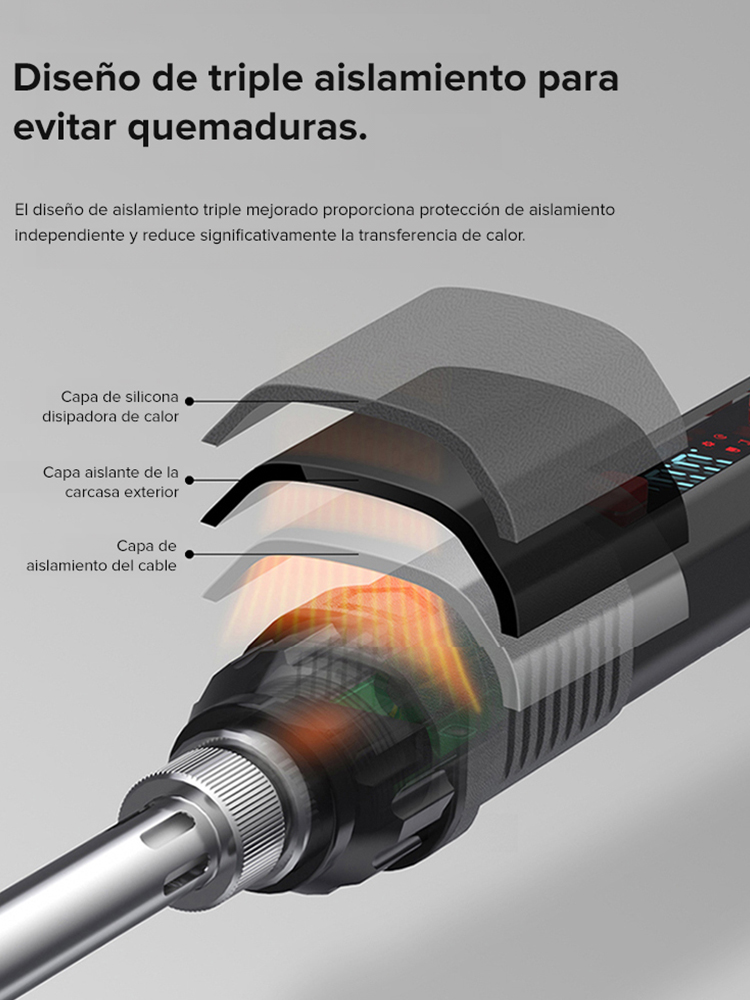 Juego de herramientas de reparación de lápiz de soldadura eléctrica industrial